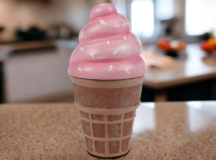 Ice Cream Cone Box River Craft Ceramics