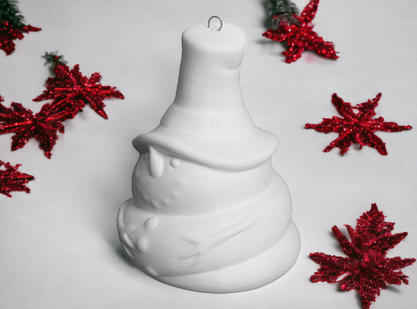 Melting Snowman Christmas Ornament