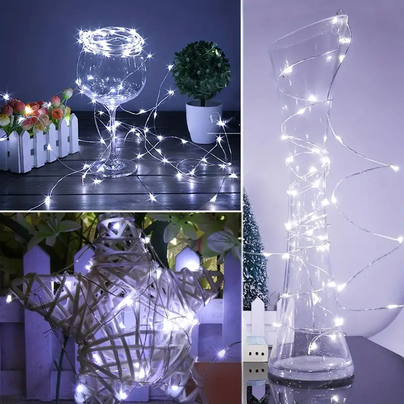 Fairy Tale Mini String Lights 7 Foot 20 LED Mini String Light River