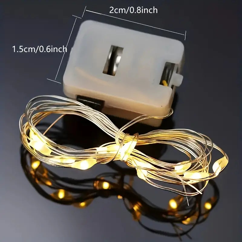 Fairy Tale Mini String Lights 7 Foot 20 LED Mini String Light River