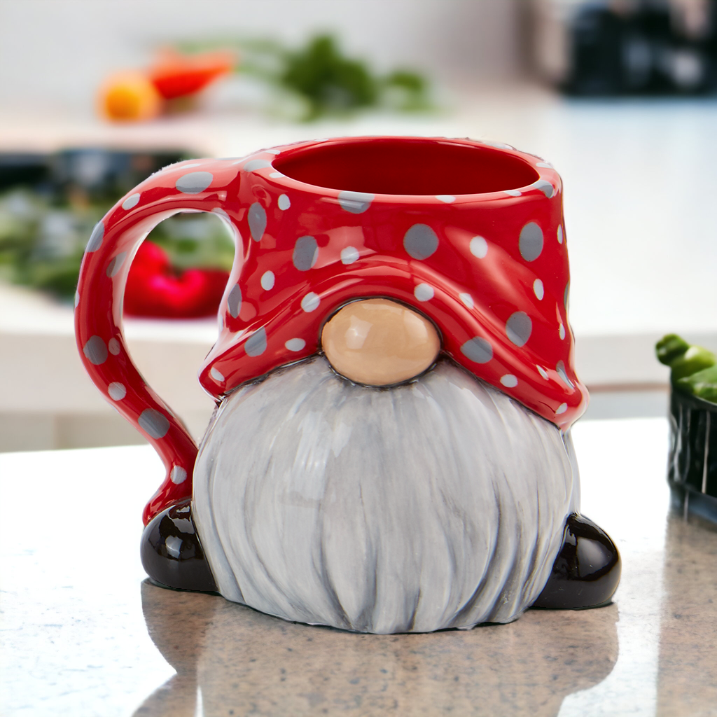 Forest Gnome Stoneware Measuring Cups