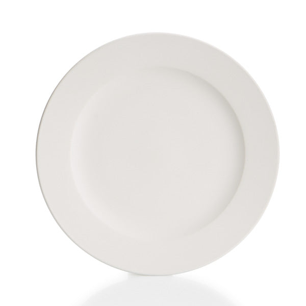 Bisque For Benefits Rim Dinner Plate River Craft Ceramics