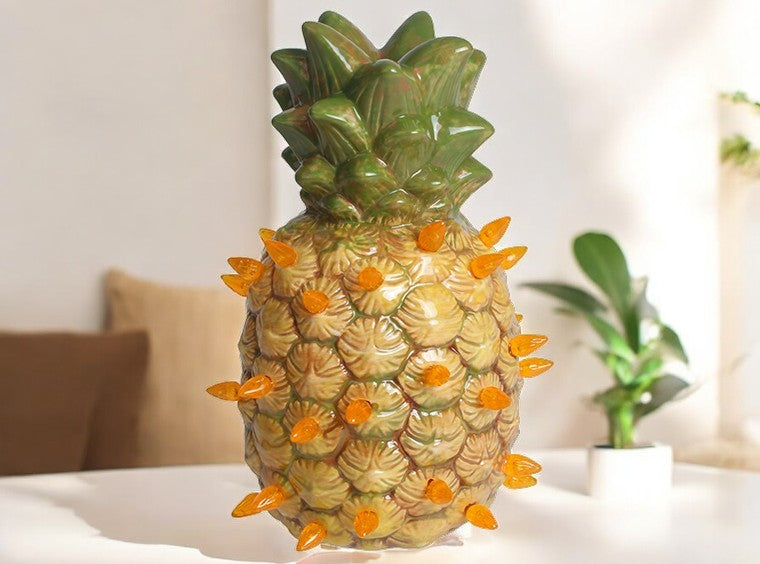 Light Up Pineapple Night Light Lamp – River Craft Ceramics