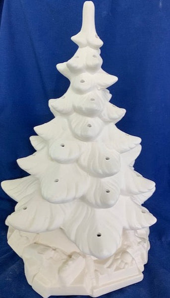 15" Atlantic Christmas Tree with Toy Base