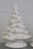 Large 15" Nowell Christmas Tree  with Holly Poinsetta Base
