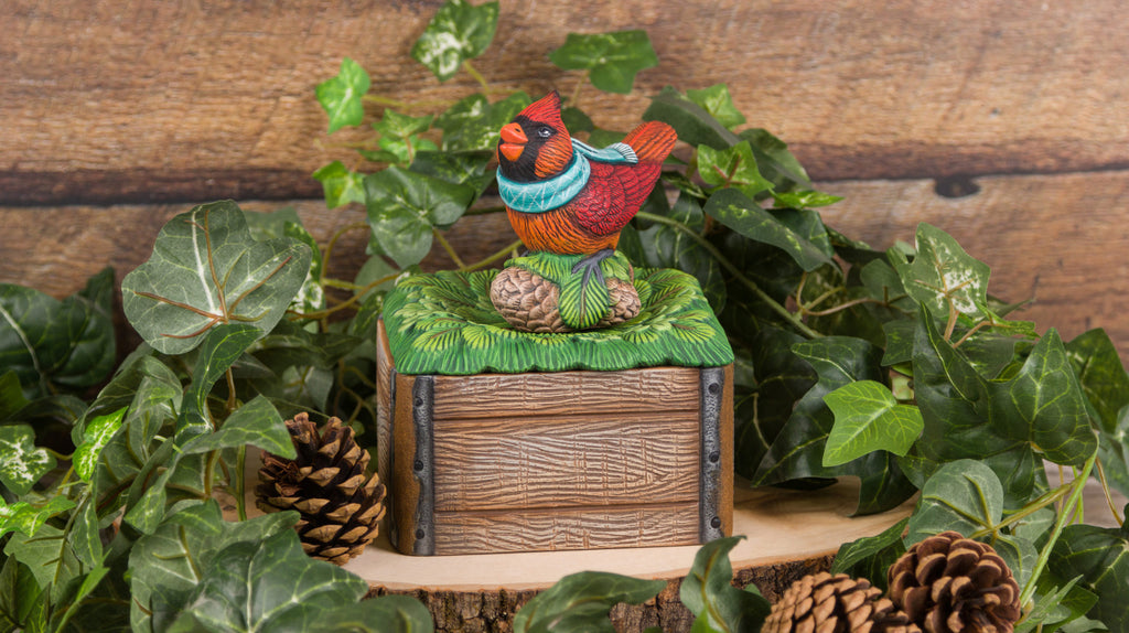SONGBIRD TOPPER AND GREENERY LID