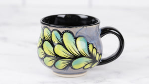 EZ BRUSHSTROKE STONEWARE MUG