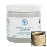 Penguin Pottery Sodium Silicate