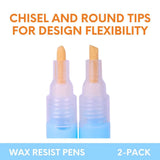 Penguin Pottery Wax Resist Pens
