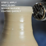 Penguin Pottery Sodium Silicate