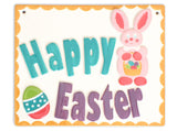 Happy Easter Wall Plaque