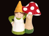 Sassafras Bolgan Gnome and the Mushroom