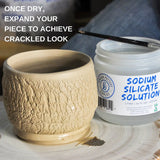 Penguin Pottery Sodium Silicate