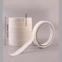 One Roll Premium White Art Tape - Removeable Linen Paper Tape