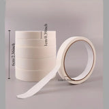 One Roll Premium White Art Tape - Removeable Linen Paper Tape