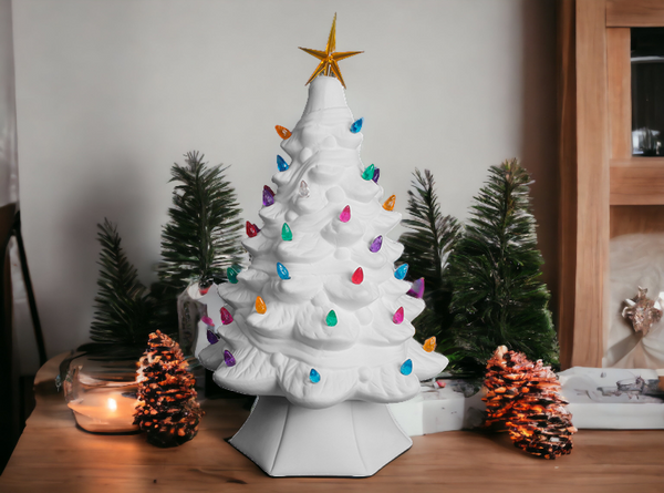 Supreme Lighted Christmas Tree