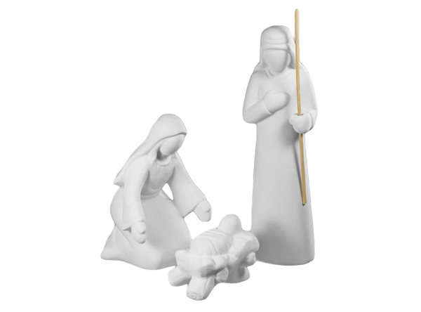 Contemporary Nativity Set