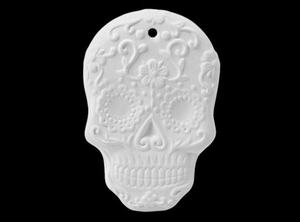 Sugar Skull Christmas Ornament