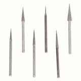 6pcs Diamond Grinding Head Set - High Precision Needle Bits Rotatable, Durable Engraving Tools