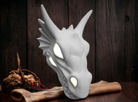 Lighted Dragon Wall Mount