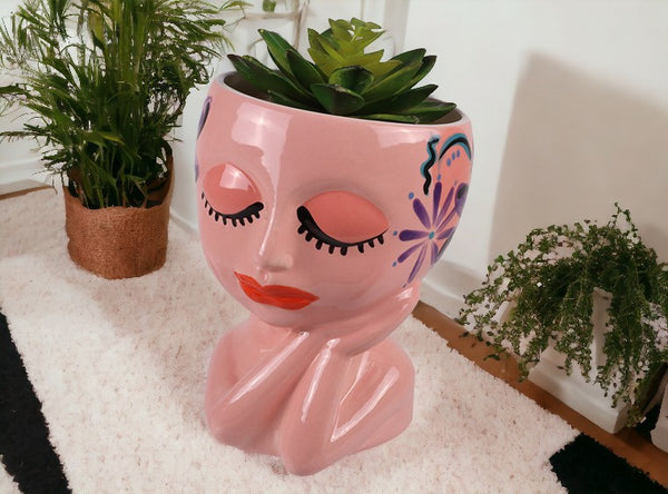 face planter pots for sale Flirty Face Planter
