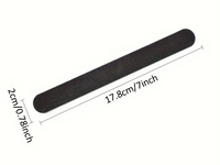 Black Frosted Double Sided 7" Polishing File