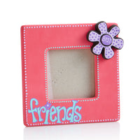 Square Frame with Glass and Easel