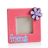 Square Frame with Glass and Easel