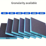 6pcs Sanding Sponges Washable And Reusable Double-Sided Sanding Blocks 60-320 Grits Wet Dry Sandpaper