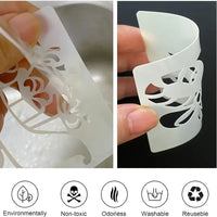 25pcs Christmas Theme Painting Stencils DIY Art Crafts Farm Drawing Template Reusable Stencil For Painting On Wood Wall Furniture Floor Fabric Decor