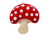 Flat Mushroom Ornament