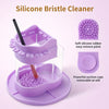 All-in-One Paint Brush Cleaner Rinse Cup | Washable Brush Holder and Water Dispenser