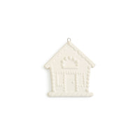 Gingerbread House Flat Ornament