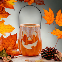 Jack-O-Lantern With Handle