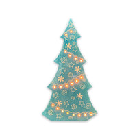 Flat Christmas Tree Lantern