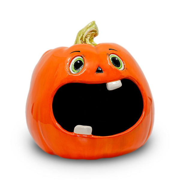 Pumpkin Loud Mouth Candy Dish