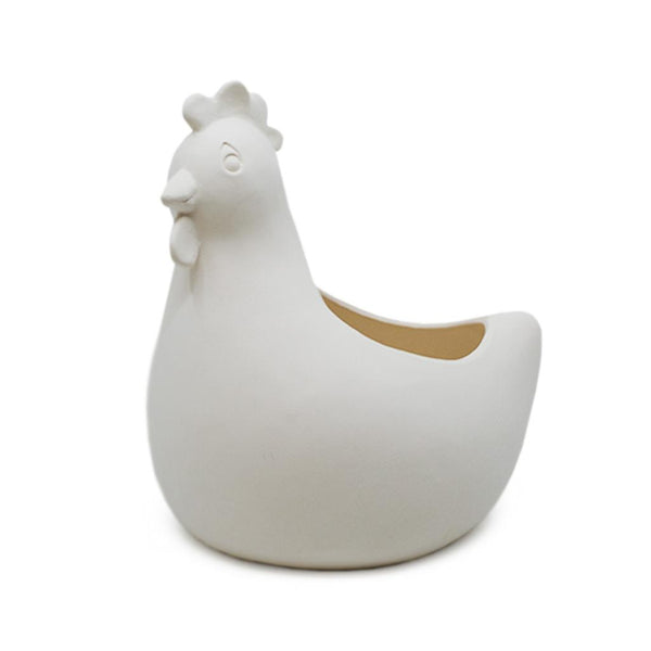 plastic chicken planter Chicken Planter – River Craft Ceramics