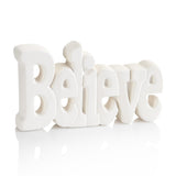 BELIEVE Word Plaque
