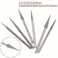 6pcs Diamond Grinding Head Set - High Precision Needle Bits Rotatable, Durable Engraving Tools