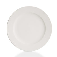 Bisque For Benefits Rim Dinner Plate