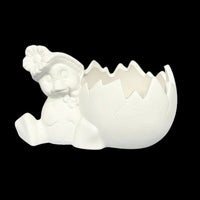 Duck Cracked Egg Candle Holder or Candy Dish