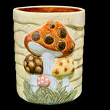 Retro Mushroom Container - Utensil Holder or Planter