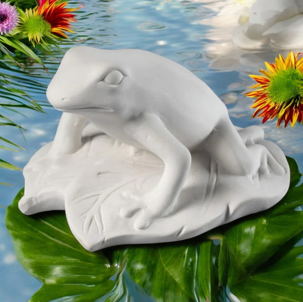 Tropical Rainforest Tree Frog Ceramic Bisque