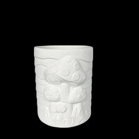 Retro Mushroom Container - Utensil Holder or Planter
