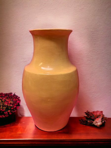 Handpainted Harvest PLAIN VASE Flower Vase