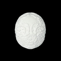 Floral Embossed Skull