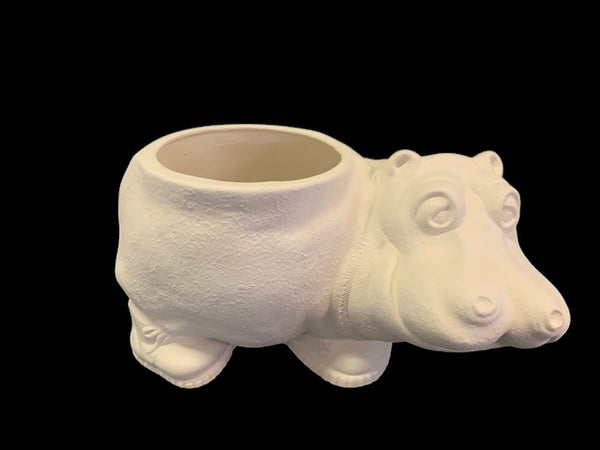 Large Hippo Planter