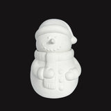 Vintage Snowman Jar w/seal