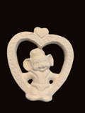 Alberta Mice Mouse Ornament Collectible A-293 - King of Hearts Mouse 3 5/8"" High