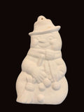 Alberta Snowman Ornament Collectible A-54 - Winter Wonderland 3 5/8"" High
